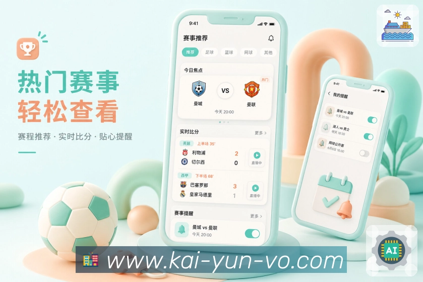 开云App亮点展示：完整赛事服务、赛程比分、资讯提醒与社区互动